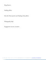 Bridal Consultation Page 4