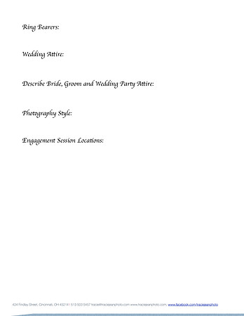 Bridal Consultation Page 4